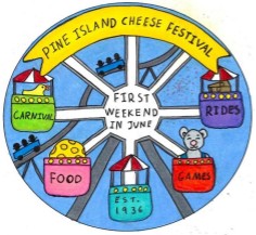 1st Place Winner in the Pine Island Cheese Festival Button Contest.