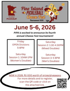 Pine Island Cheese Fest Pickleball Tournament